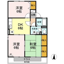 セジュール坂出の物件間取画像